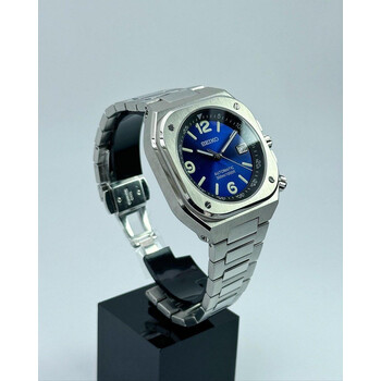 Custom Seiko Mod • Blue BR05 on Bracelet • 42mm